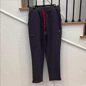 Figs High Waisted Yola Scrub Bottoms Size L